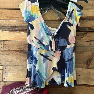 Torrid off the shoulder top size 1